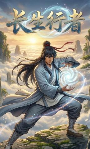 短剧《长生行者》海报