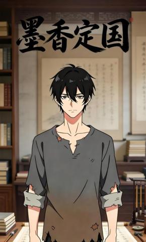 短剧《墨香定国》海报