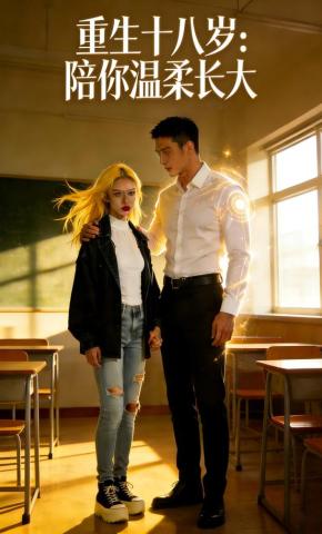 短剧《重生十八岁：陪你温柔长大》海报