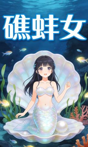 短剧《礁蚌女》海报