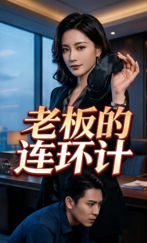 短剧《老板的连环计》海报