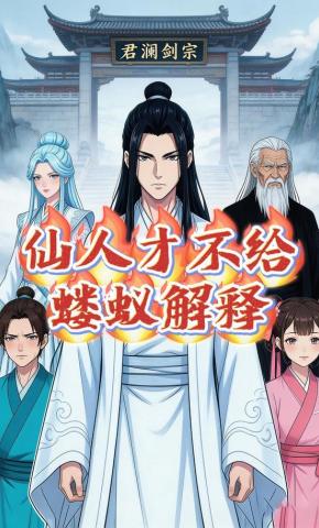 短剧《仙人才不给蝼蚁解释》海报