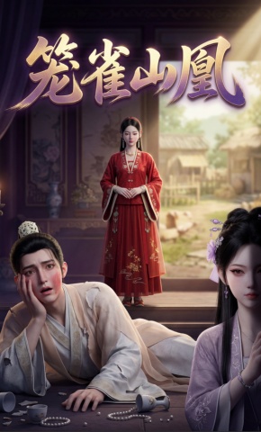 短剧《笼雀山凰》海报