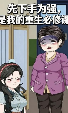 短剧《先下手为强，是我的重生必修课》海报
