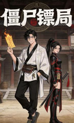 短剧《僵尸镖局》海报