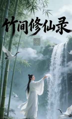 短剧《竹间修仙录》海报