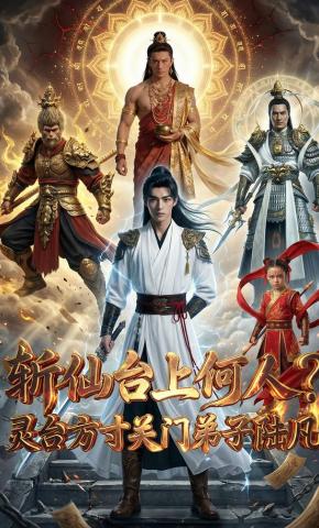 短剧《斩仙台上何人？灵台方寸关门弟子陆凡》海报