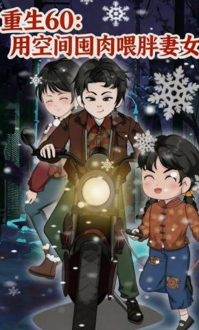 短剧《重生60：用空间囤肉喂胖妻女》海报