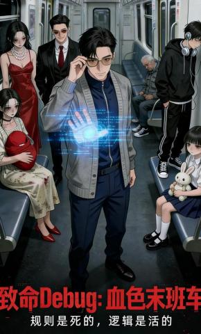 短剧《致命Debug：血色末班车》海报