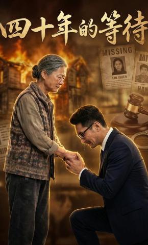 短剧《四十年的等待》海报