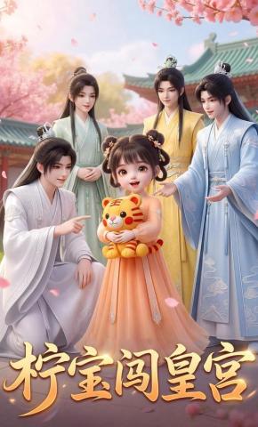 短剧《柠宝闯皇宫》海报