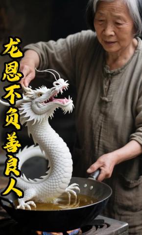 短剧《龙恩不负善良人》海报