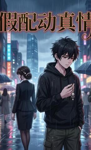 短剧《假配动真情》海报