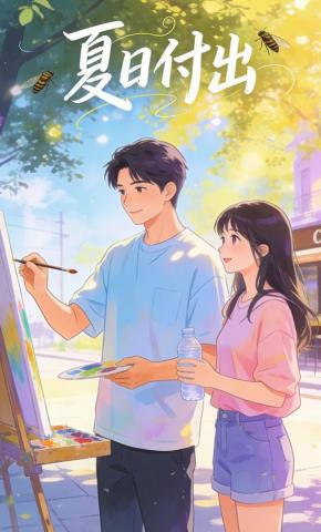 短剧《夏日付出》海报