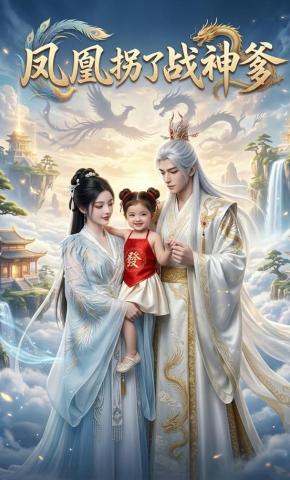 短剧《凤凰拐了战神爹》海报