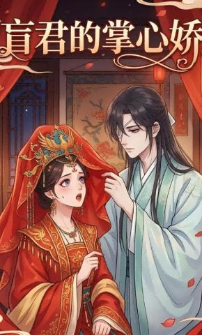 短剧《盲君的掌心娇》海报