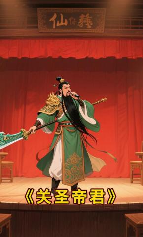 短剧《关圣帝君》海报