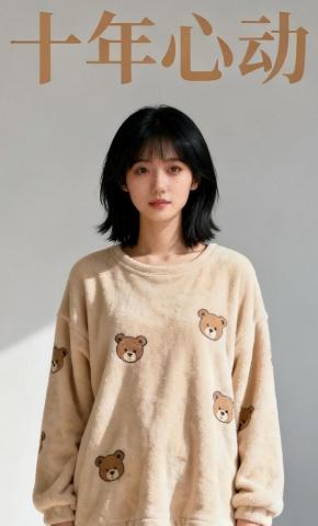 短剧《十年心动》海报