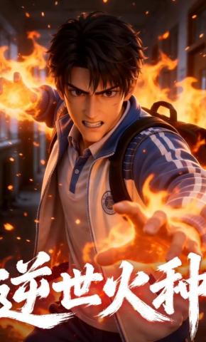 短剧《逆世火种》海报