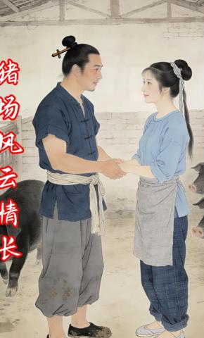 短剧《猪场风云情长》海报