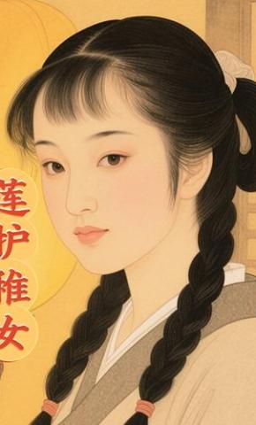 短剧《莲护稚女》海报