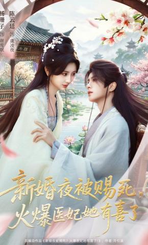 短剧《新婚夜被赐死，火爆医妃她有喜了》海报