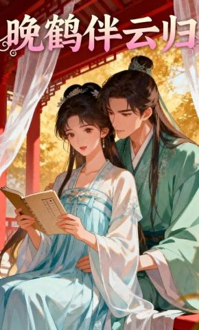 短剧《晚鹤伴云归》海报