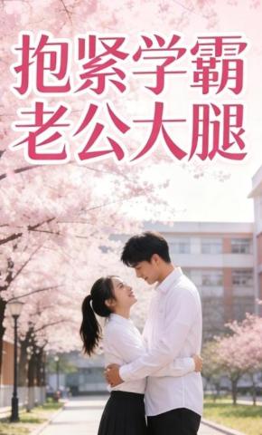 短剧《抱紧学霸老公大腿》海报