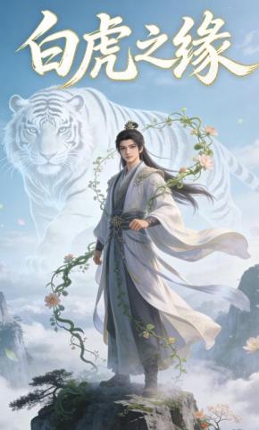 短剧《白虎之缘》海报