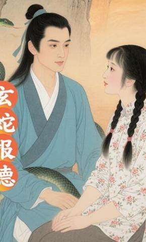 短剧《玄蛇报德》海报