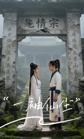 短剧《一袖仙尘》海报