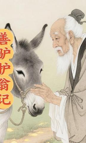 短剧《善驴护翁记》海报