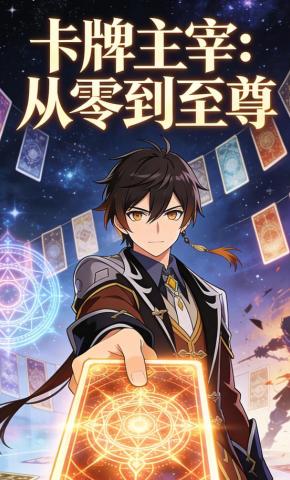 短剧《卡牌主宰：从零到至尊》海报