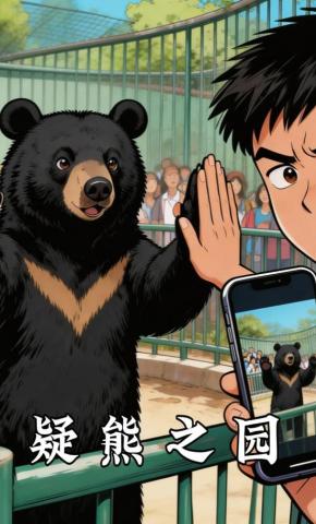 短剧《疑熊之园》海报