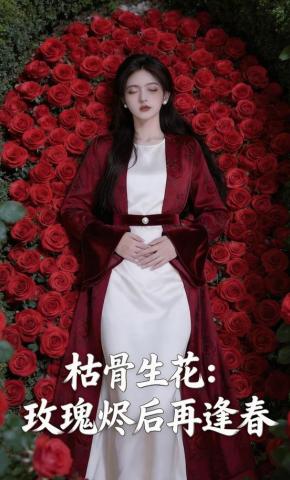 短剧《枯骨生花：玫瑰烬后再逢春》海报