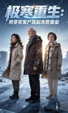 短剧《极寒重生：我变卖家产筑起末世堡垒》海报