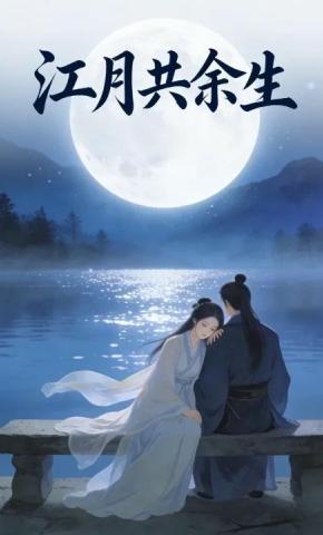 短剧《江月共余生》海报