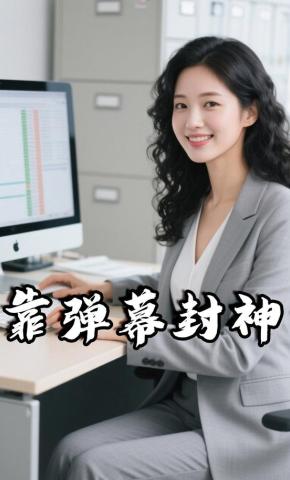 短剧《靠弹幕封神》海报