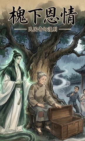 短剧《槐下恩情》海报