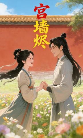 短剧《宫墙烬》海报