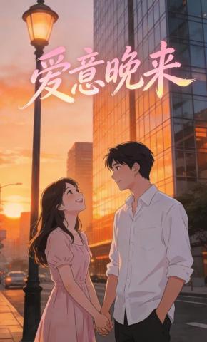 短剧《爱意晚来》海报