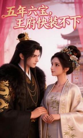 短剧《五年六宝，王府快装不下》海报
