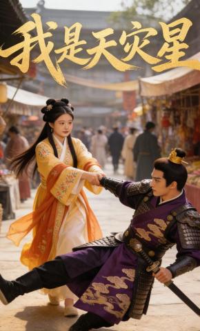 短剧《我是天灾星》海报