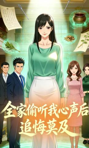 短剧《全家偷听我心声后，追悔莫及》海报