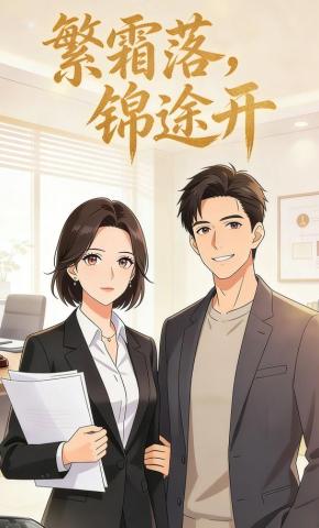 短剧《繁霜落，锦途开》海报