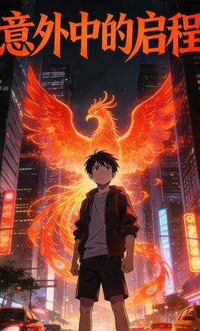 短剧《意外中的启程》海报