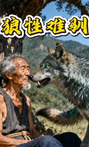 短剧《狼性难驯》海报