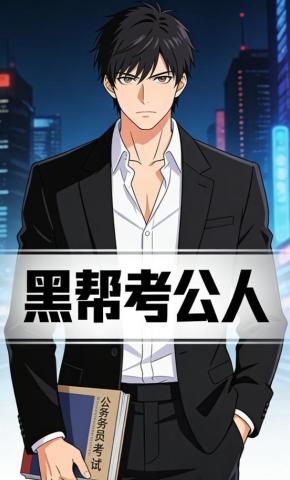 短剧《黑帮考公人》海报