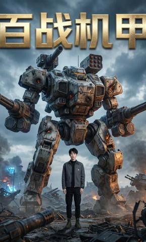 短剧《百战机甲》海报