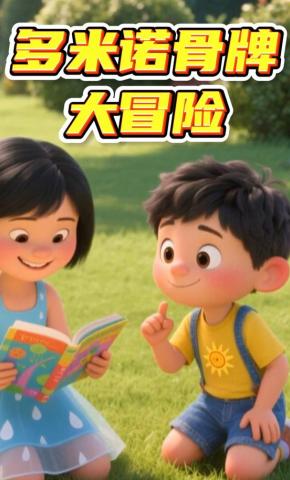 短剧《多米诺骨牌大冒险》海报